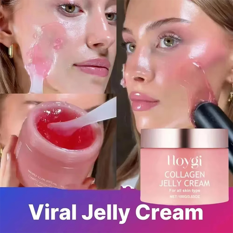 Skincare Pink - 100g geléia creme facial colágeno macio