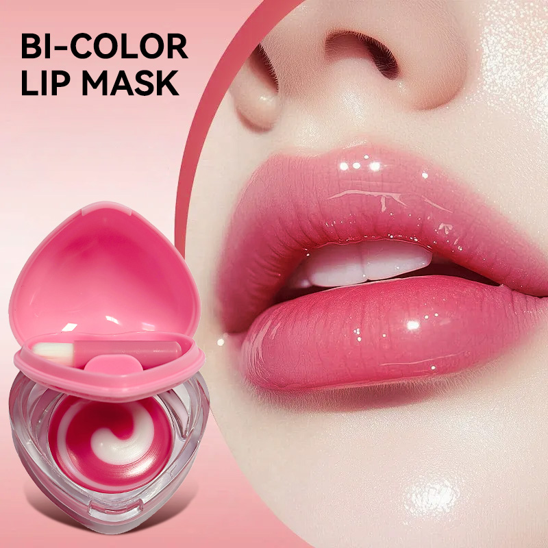 Skincare Pink - Máscara Labial Luckgo Heart Bicolor: Cria