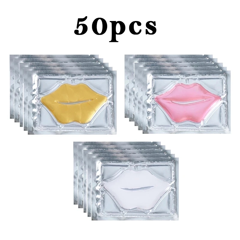 Skincare Finally Found You - 50 pçs máscara labial de colágeno