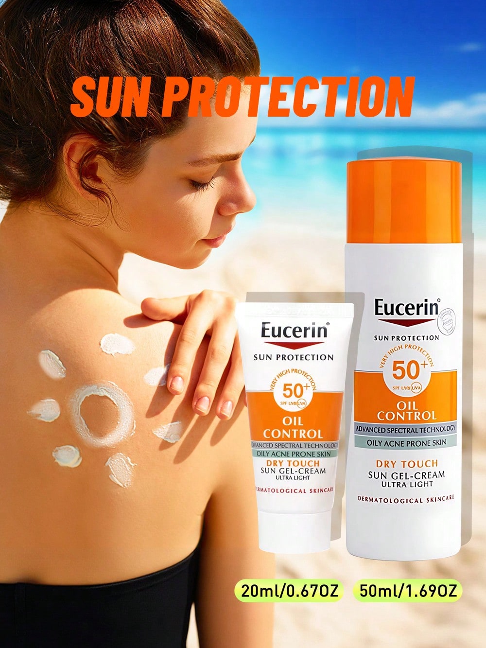 Spf 50 Sunscreen - Protetor Solar Facial Eucerin Oil Control