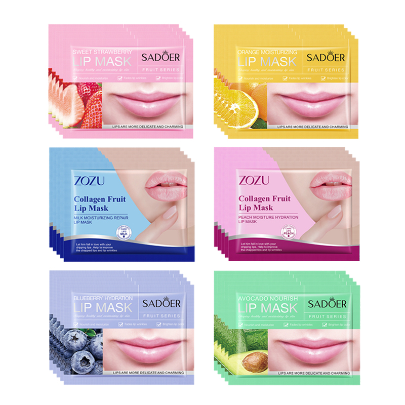 Skincare Finally Found You - 30 pçs frutas máscara labial hidratante
