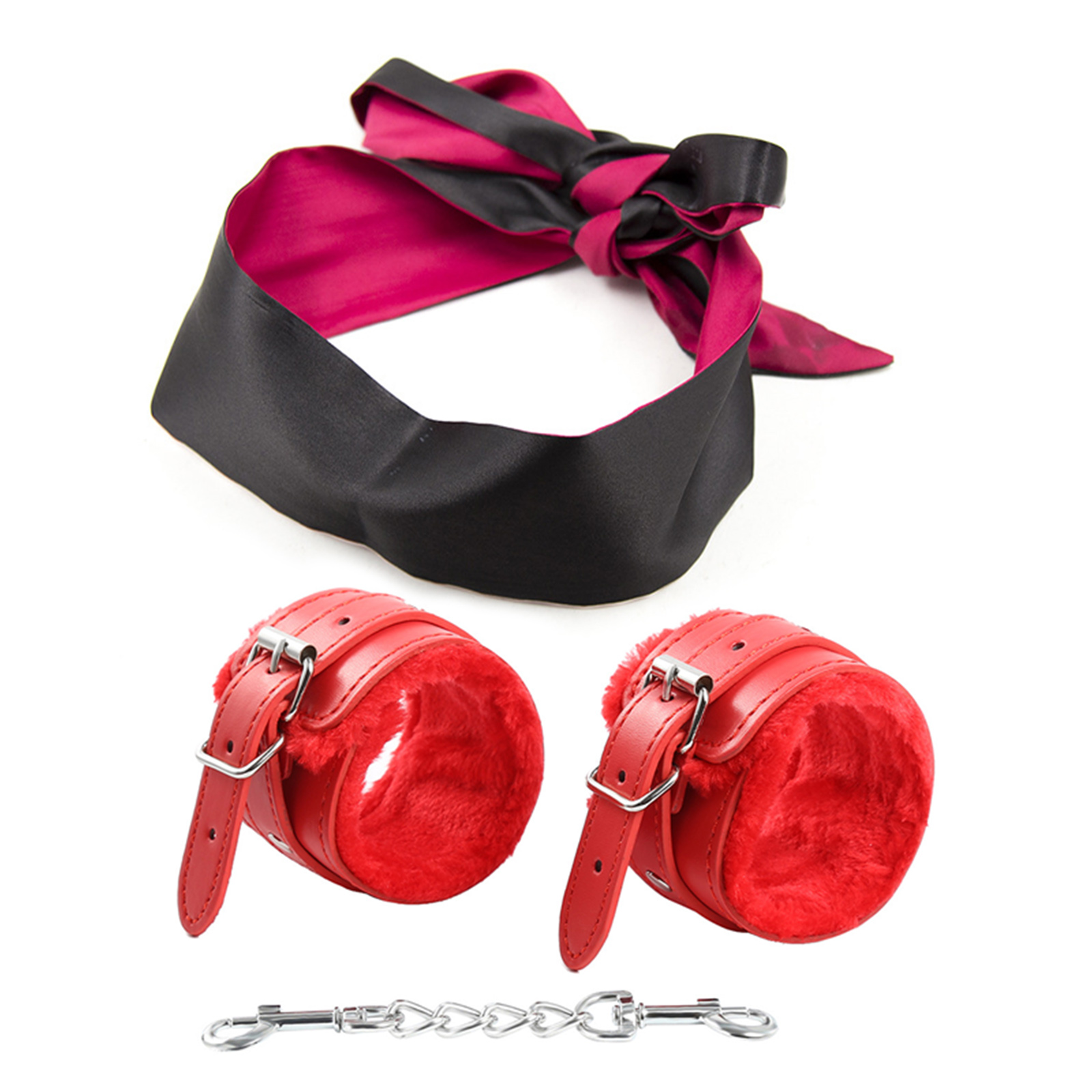 Skincare Pink - Conjunto de Bondage SM: Algemas Vermelhas,