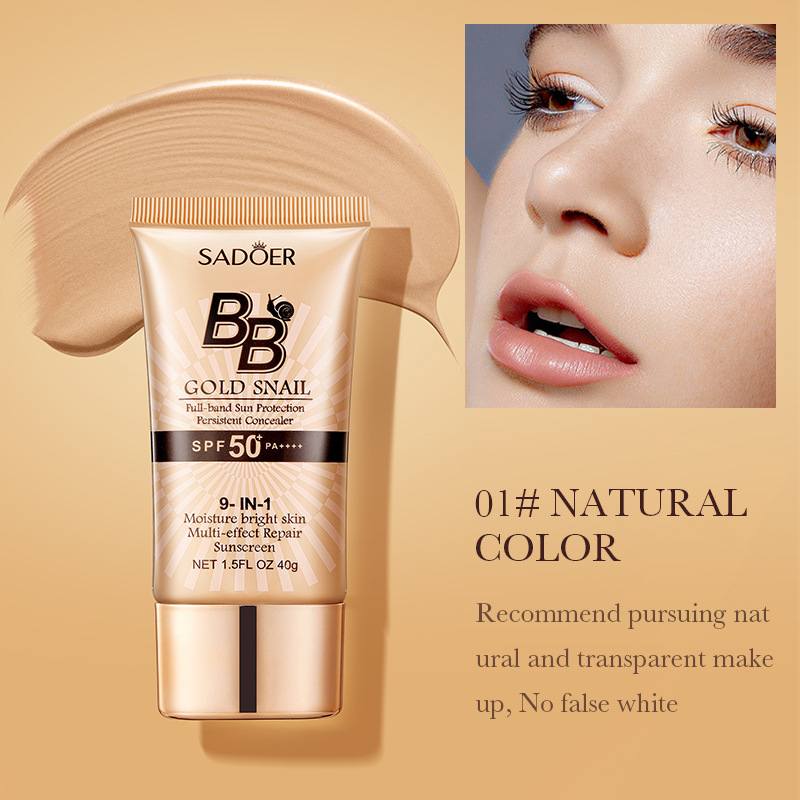 SADOER Creme BB Protetor Solar - Spf 50 Sunscreen avaliação e preço