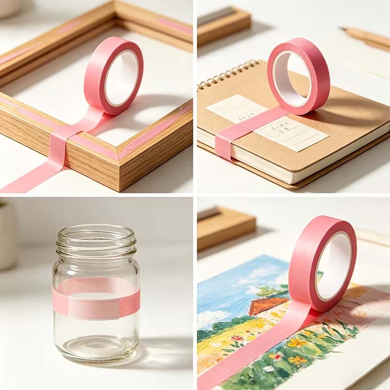 3/6 Rolos de Fita Adesiva Rosa - Skincare Pink avaliação e preço