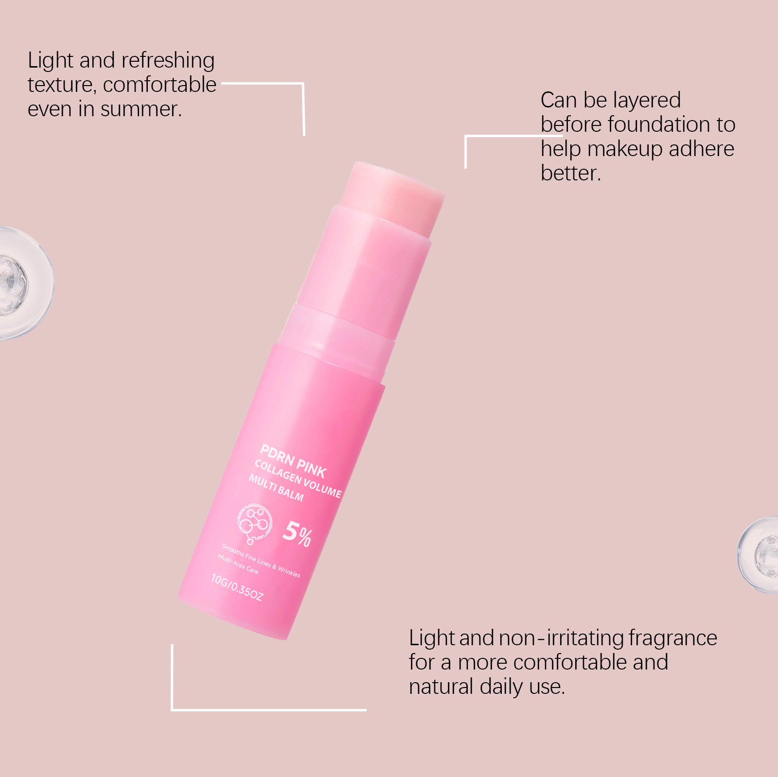 Bálsamo Multiuso PDRN Pink Col - Skincare Pink avaliação e preço