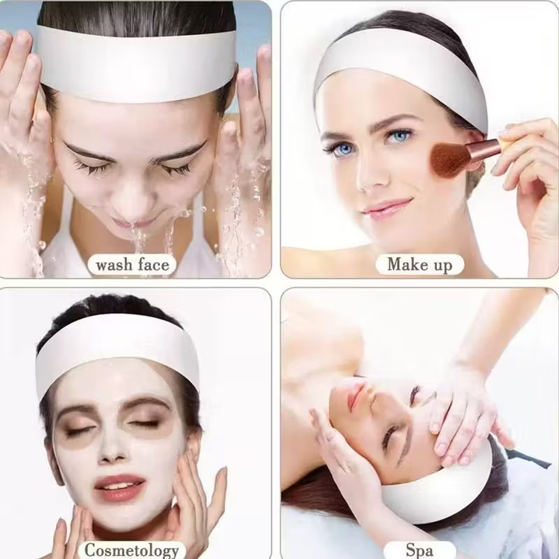 10/50/100 pçs headbands descar - Skincare Pink avaliação e preço