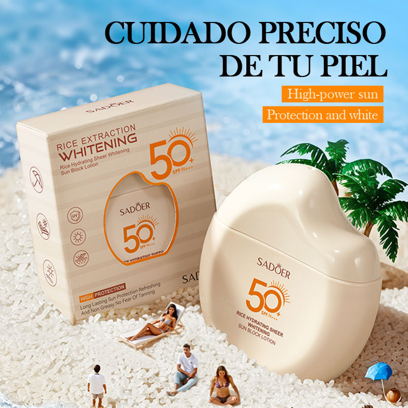 SADOER Arroz Hidratante Limpar - Spf 50 Sunscreen avaliação e preço