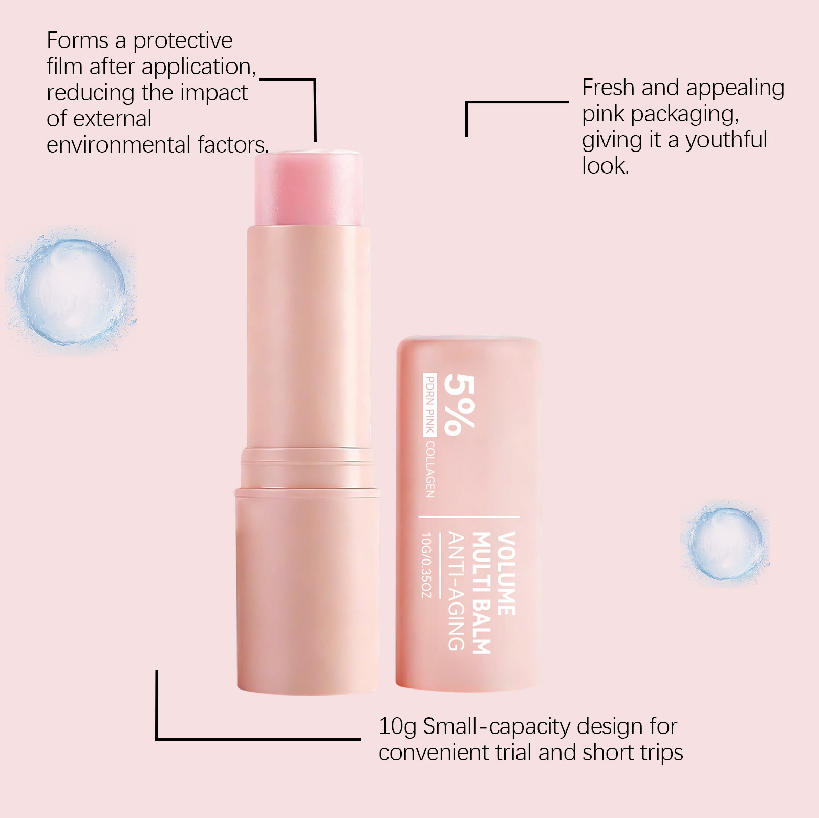 Conjunto de Bastões Hidratante - Skincare Collagen avaliação e preço