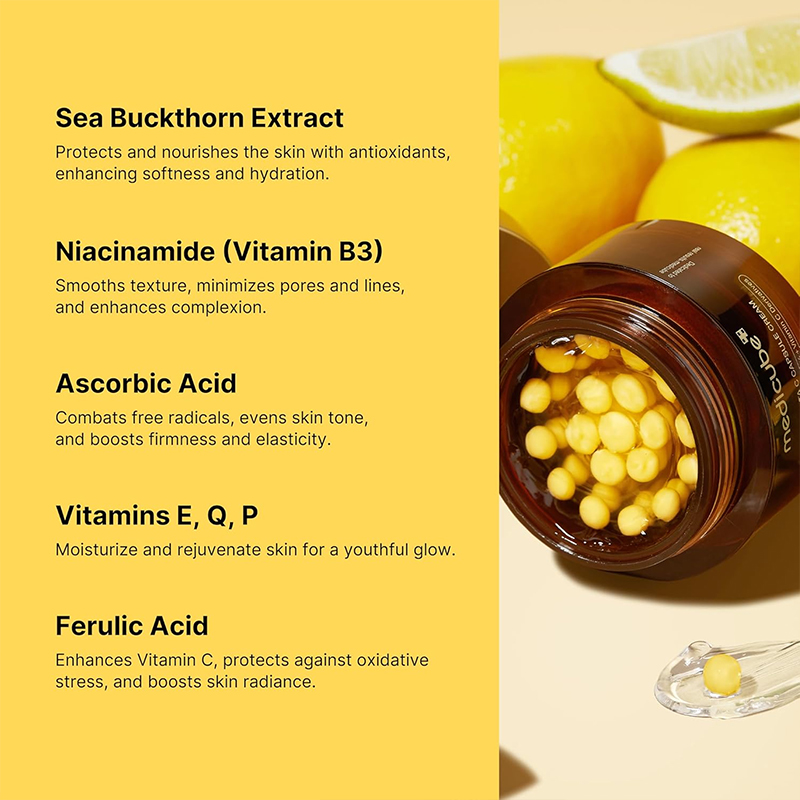 Anti rugas vita c cápsula crem - Skincare Collagen avaliação e preço